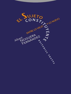 cover image of El sujeto constituyente